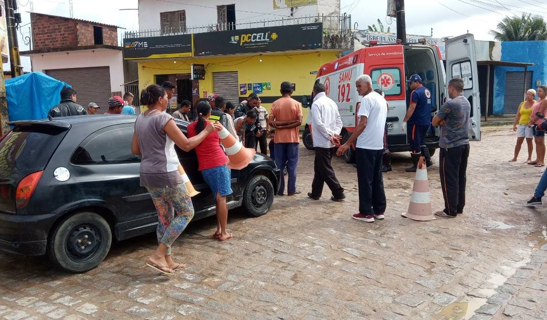 Colisão entre mototaxista e condutor de carro deixa um ferido