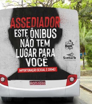 Empresas de ônibus lançam campanha contra importunação sexual dentro dos coletivos