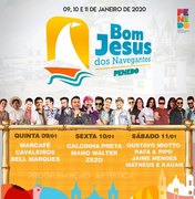 Bell Marques, Mano Walter e Matheus e Kauan estão entre as atrações da Festa de Bom Jesus em Penedo