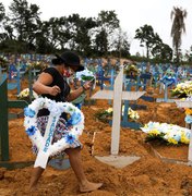 Brasil registra mais 881 mortes por Coronavírus em 24h e bate novo recorde