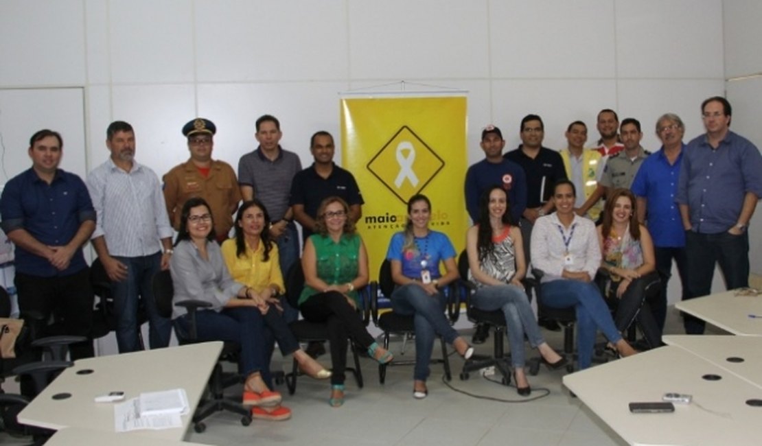 Reunião define data de lançamento da Campanha Maio Amarelo em Alagoas