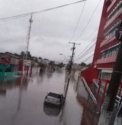 Semarh emite alerta para Defesa Civil após chuvas da madrugada em Maceió