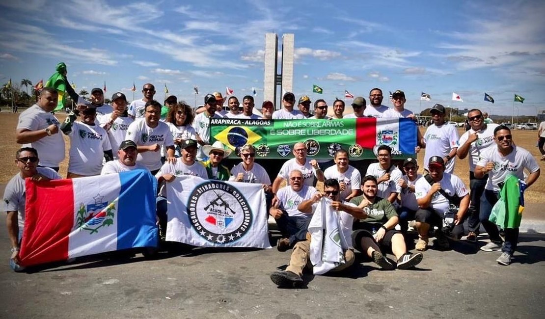Alagoanos marcam presença no III Encontro Nacional Pro Armas em Brasília
