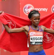 Queniana Brigid Kosgei bate recorde mundial na maratona de Chicago