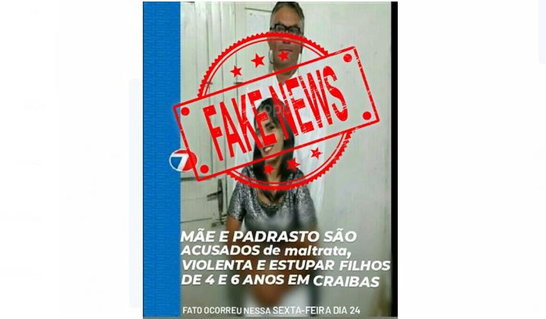 Falsa reportagem do 7Segundos é usada para difamar ex-casal em Craíbas