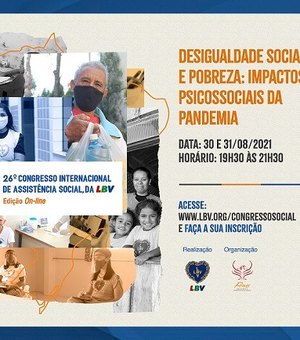 Congresso de Assistência Social debate impactos psicossociais da pandemia