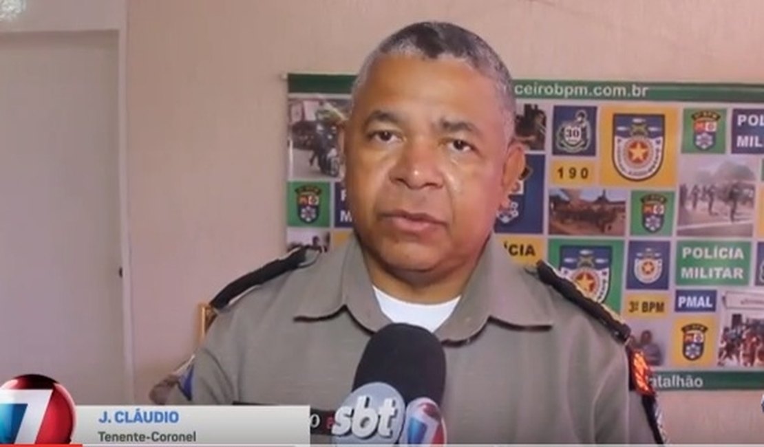 Comandante do 3º BPM divulga ações para coibir roubo de celular em Arapiraca