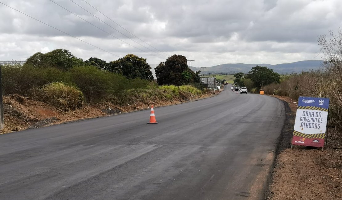 Obras nas rodovias AL 220 e 110 exigem mais atenção dos condutores de veículos no Agreste