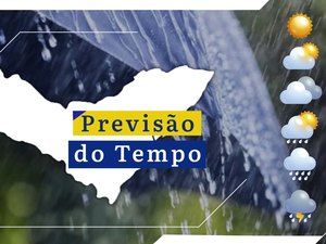 Final de semana será de chuvas em Maceió e na Zona da Mata