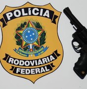PRF prende trio por tráfico de drogas e porte ilegal de arma na BR-316