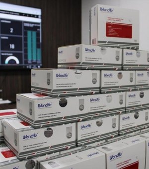 Saúde envia mais de 13 mil testes rápidos de Covid-19 para os 102 municípios alagoanos
