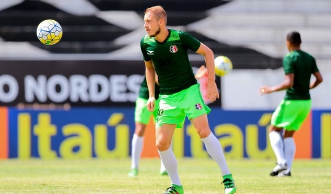 Volante Uillian, do Santa Cruz, é flagrado no exame antidoping