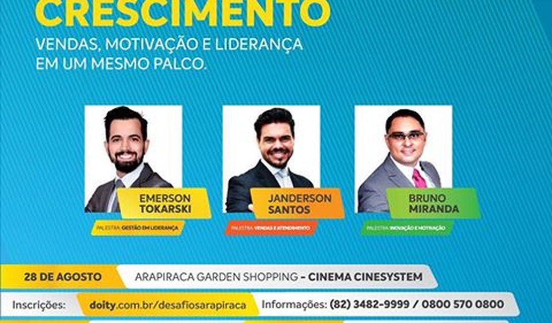 Seminário para empresários movimenta Arapiraca