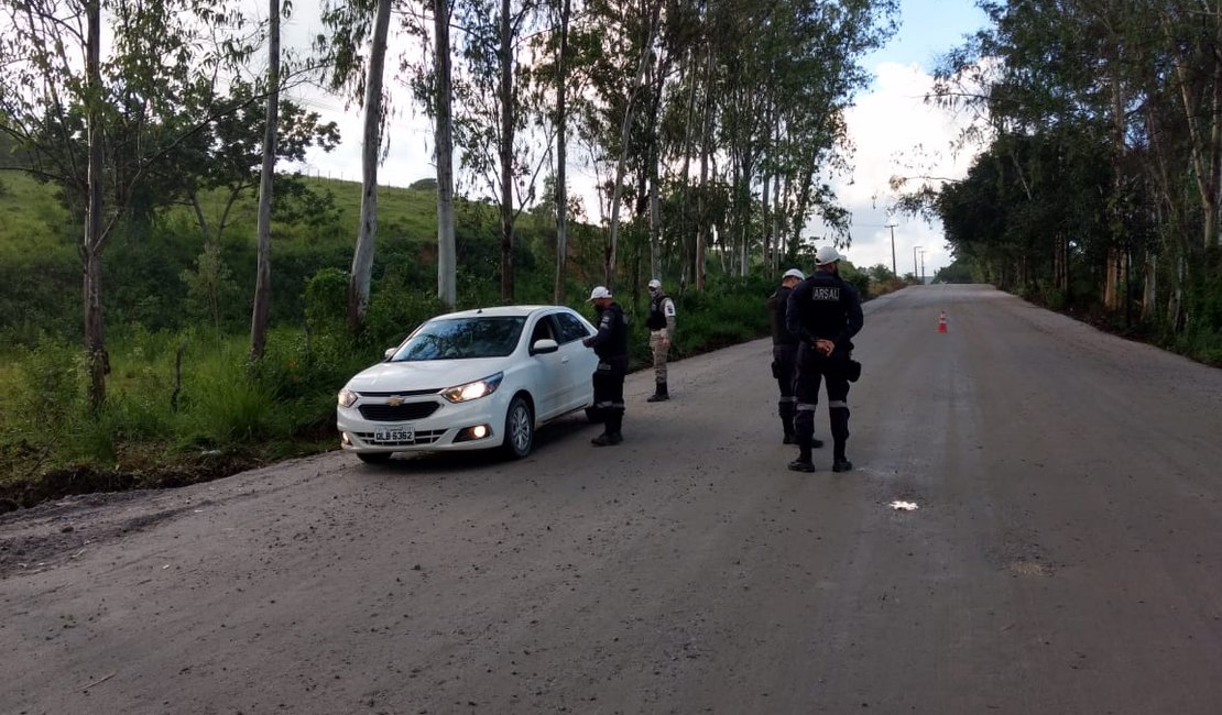 Em quatro meses de pandemia, Arsal realiza 7.041 abordagens nas rodovias
