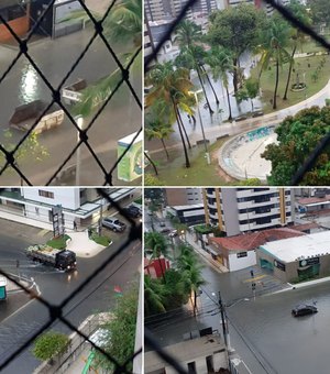 [Vídeo] Chuvas causam alagamentos, deslizamentos e deixam feridos, em Maceió