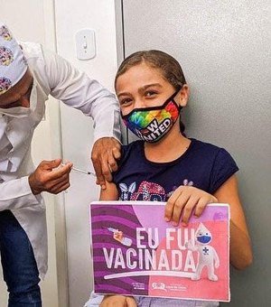 Lagoa da Canoa inicia vacinação contra a covid-19 para crianças entre 8 e 11 anos