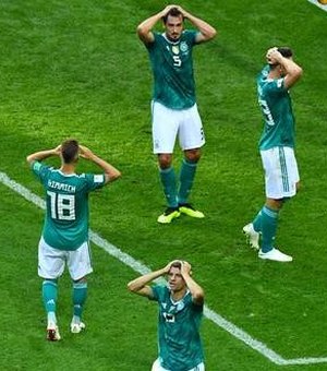 Alemanha assiste a Coreia do Sul jogar e está eliminada da Copa da Rússia 
