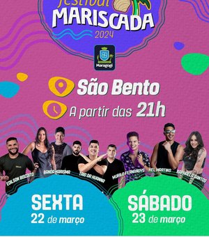 Prefeitura de Maragogi anuncia Festival Mariscada no povoado São Bento