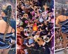 Show de Claudia Leitte provoca aglomeração, e cantora recebe críticas nas redes sociais