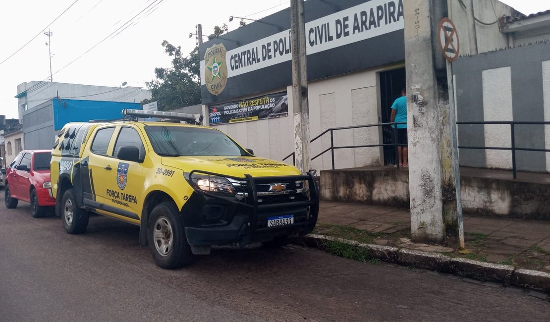 Homem é preso em Arapiraca após agredir companheira e quebrar o celular da vítima