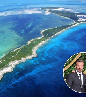 Pelos 20 anos de amor, David Beckham dá ilha de presente para Victoria