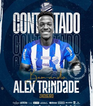 CSA anuncia contratação do zagueiro Alex Trindade