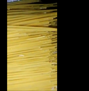[Vídeo] Macarrão do kit alimentos distribuído pela  Prefeitura de Arapiraca  tem larvas
