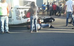 Acidente com mototaxi em Arapiraca