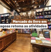 Mercado do livro em Alagoas retoma atividades