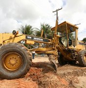 Força-tarefa recupera estradas no município de Junqueiro
