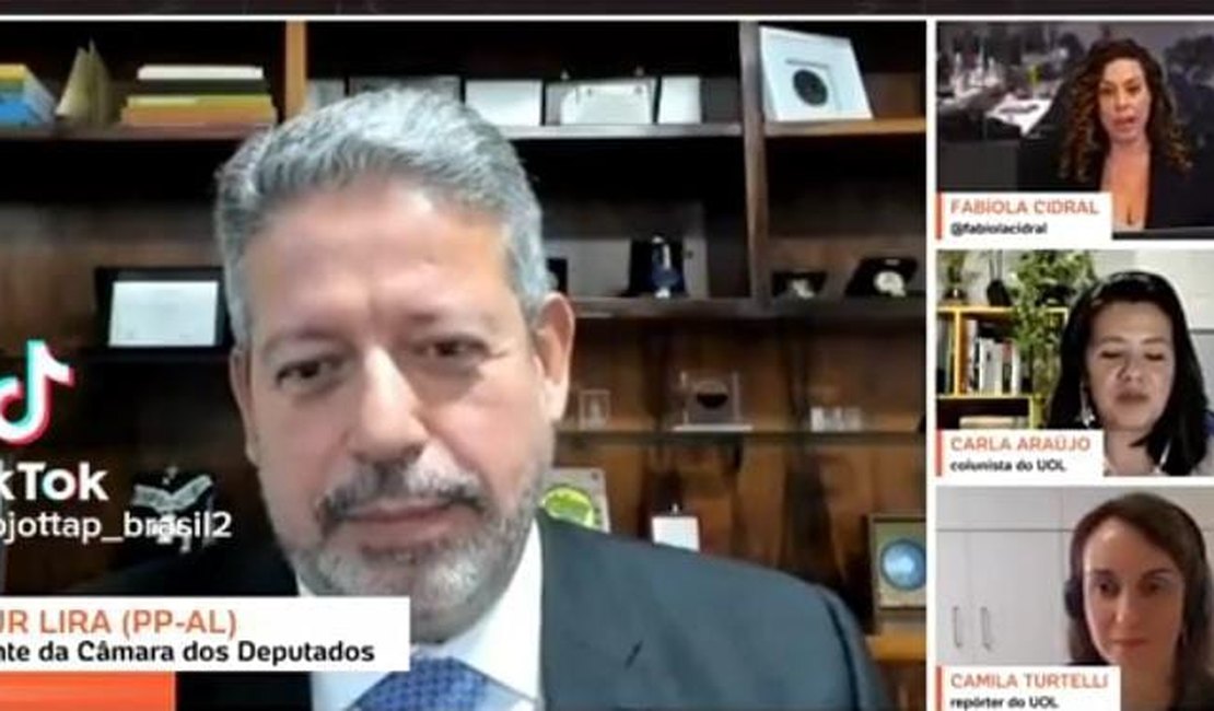Arthur Lira diz que acredita na reeleição de Bolsonaro e que disputa entre os candidatos se concentrará no Nordeste