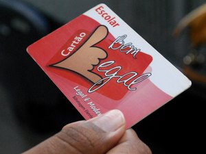 Prazo para recadastro do Cartão Bem Legal Escolar termina nesta sexta-feira