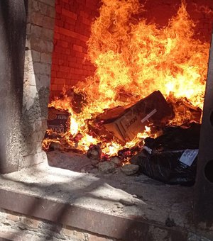 Polícia Civil incinera cerca de uma tonelada de drogas em Rio Largo