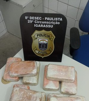 PC prende três  homens com 12 quilos de crack em Pernambuco