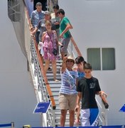 Temporada de cruzeiros trará 45 mil turistas em 13 navios para Maceió