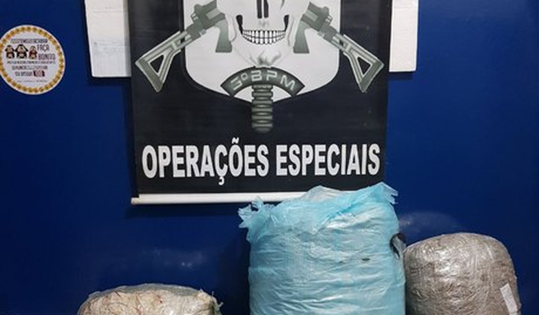 ?Preso com 34 kg de maconha tem liberdade negada pela Justiça