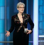 Meryl Streep comove no Globo de Ouro com discurso crítico a Trump