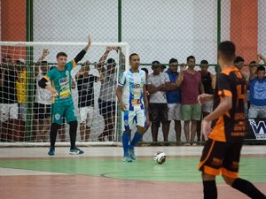 Ginásio Padre Expedito é palco para abertura do Campeonato Regional de Futsal, em Porto Calvo