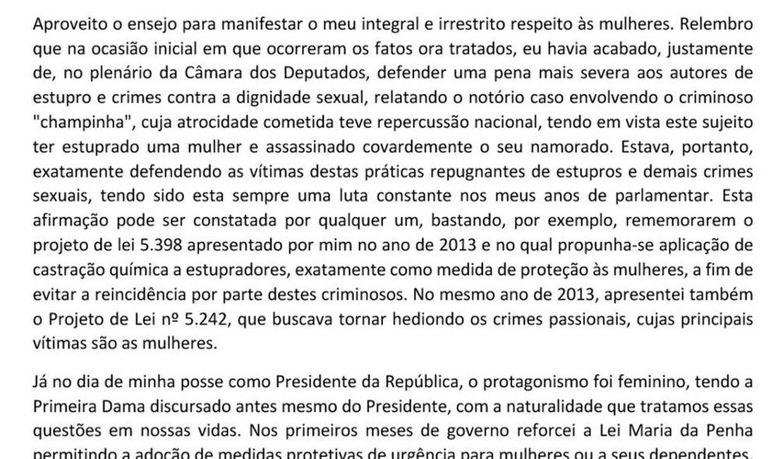 Por ordem judicial, Bolsonaro pede desculpas à Maria do Rosário