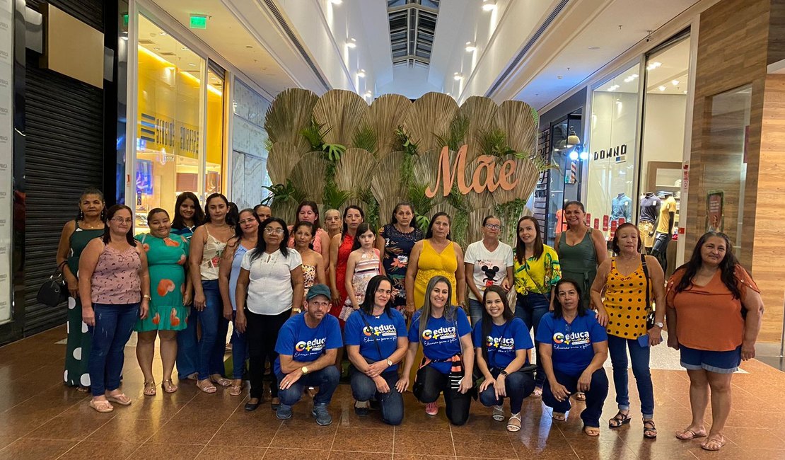 Ação especial do Arapiraca Garden Shopping reúne 35 idosas para celebrar o Dia das Mães