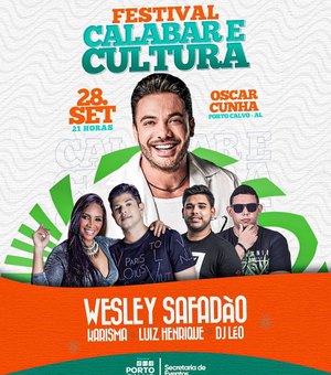 Prefeitura anuncia festival com Wesley Safadão em Porto Calvo