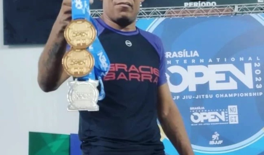 Campeão de jiu-jitsu vai representar Arapiraca no Brasileiro 2024 no interior de São Paulo