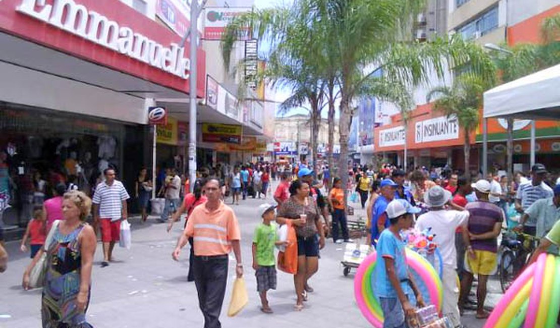 Centro de Maceió e shoppings funcionam em horário especial neste final de ano