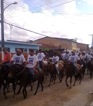 Cavalgada mantém tradição da festa da padroeira de Anadia