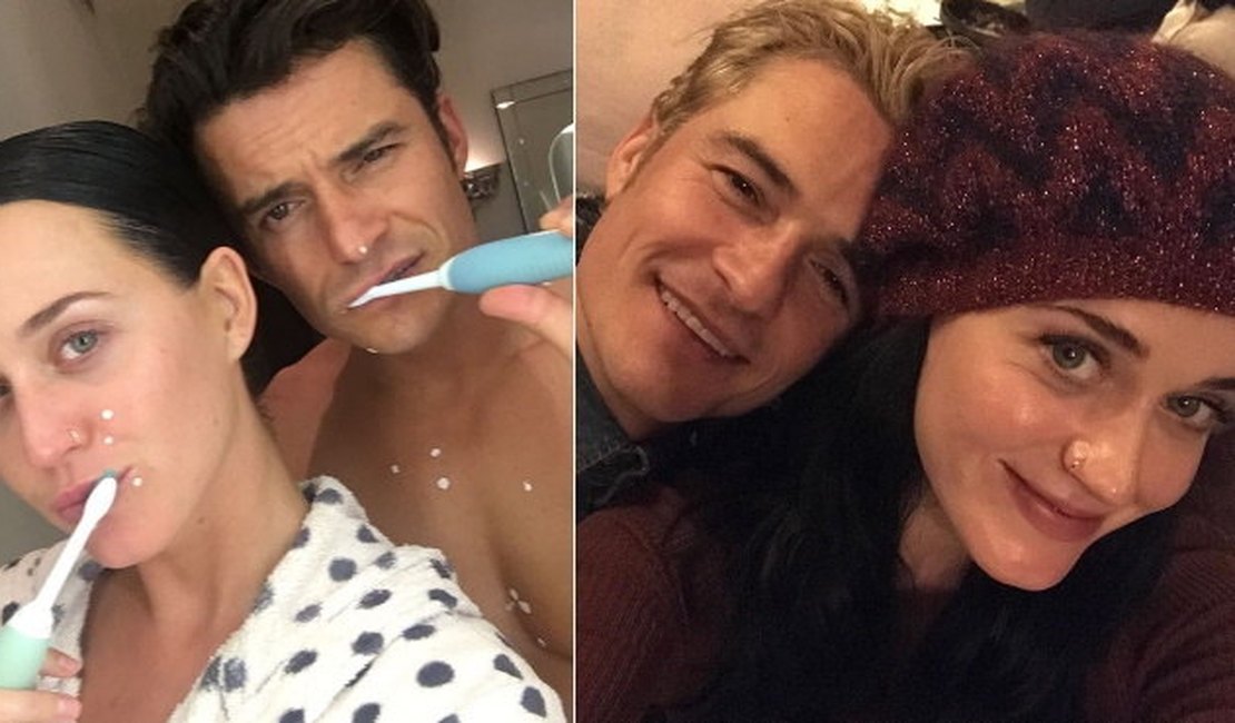 Katy Perry homenageia Orlando Bloom no aniversário do noivo