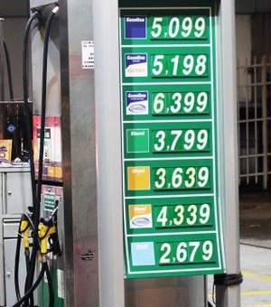 Na contramão da Petrobras, Alagoas tem o 8° menor preço da gasolina no Brasil e 2° do NE