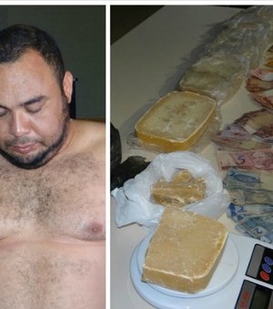 Homem é preso com 5kg de crack avaliados em R$ 60 mil; droga teria vindo de SP