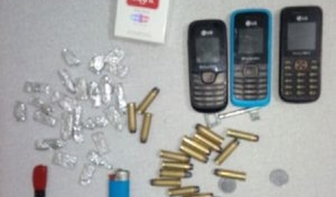 PC prende jovem por tráfico de drogas e porte ilegal de munições