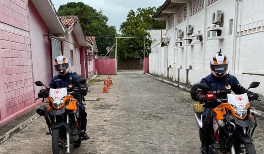 Serviço de Motolância do Samu AL atende mais de 1.300 ocorrências em oito meses