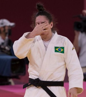 Mayra Aguiar conquista bronze no judô na Olimpíada de Tóquio
